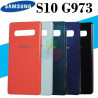 SAMSUNG S10 4G G973 G973F - TAPA TRASERA AZUL con logo