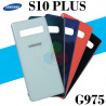 SAMSUNG S10 PLUS G975 G975F - TAPA TRASERA CON LOGO - BLANCO