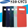 SAMSUNG S10 PLUS G975 G975F - TAPA TRASERA CON LOGO - BLANCO