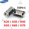 SAMSUNG A20 A205 A30 A305 A30S A307 A31 A315 A41 A415 A51 A515 A40 A405 A50 A505 A70 A705 M20 M30 - PUERTO DE CARGA TIPO C