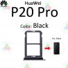 Huawei P20 Pro (CLT-L09, CLT-L29) - BANDEJA SIM NEGRO