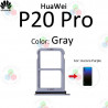 Huawei P20 Pro (CLT-L09, CLT-L29) - BANDEJA SIM GRIS