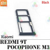 Xiaomi Redmi 9T 4G 2021 J19S / Poco M3 4G 2020 M2010J19CG M2010J19CI - BANDEJA SIM NEGRO