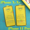 iPhone X - Xs - 11 PRO - CRISTAL TEMPLADO 9d
