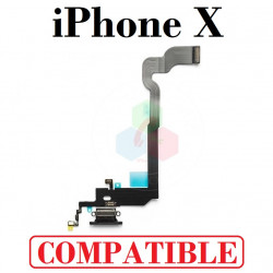 iPhone X - FLEX DE CARGA...