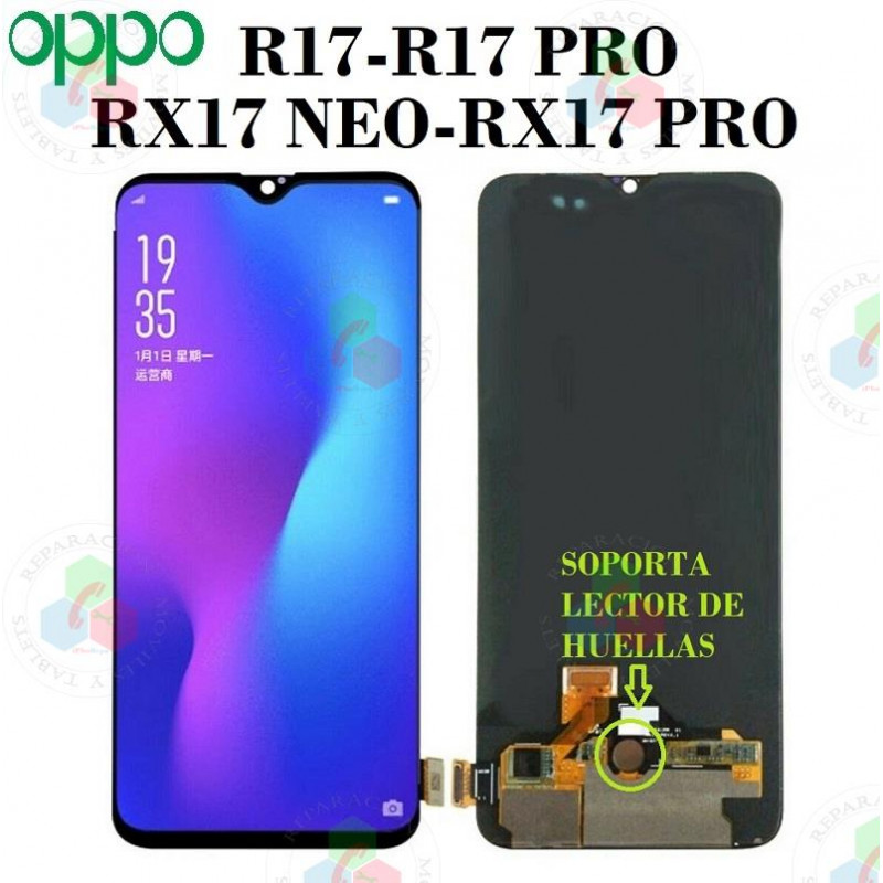 OPPO RX17 NEO - RX17 PRO - R17 - PANTALLA oled hq SIN MARCO