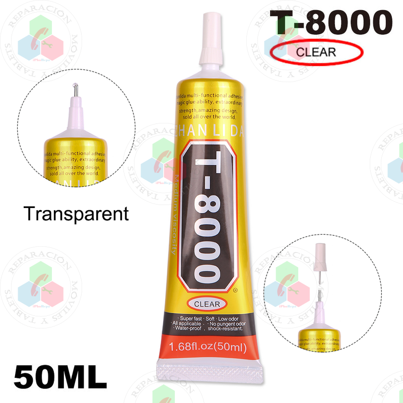 PEGAMENTO TRANSPARENTE T8000 - 50ML