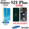SAMSUNG S21 PLUS G996 G996B - PANTALLA SERVICE PACK CON MARCO NEGRO