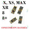 iPhone 8 / iPhone 8 Plus / iPhone X / iPhone Xr / iPhone Xs / iPhone Xs Max - FPC BATERIA CONECTOR EN PLACA BASE