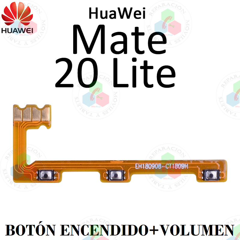 Huawei Mate 20 Lite (SNE-LX1 / SNE-AL00) - FLEX POWER ENCENDIDO + VOLUMEN