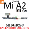 Xiaomi Mi A2 2018 M1804D2SG M1804D2SI / Mi 6x 2018 - BN36 - flex de  power ENCENDIDO + VOLUMEN