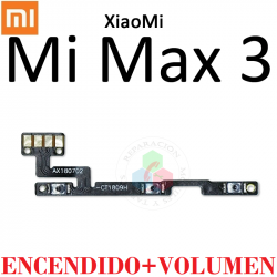 Mi Max 3 - ENCENDIDO+VOLUMEN