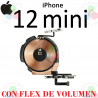 iPhone 12 Mini - Antena nfc + BOBINA DE CARGA INALAMBRICA + ENCENDIDO + VOLUMEN
