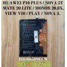 HUAWEI P10 PLUS / MATE 20 LITE / HONOR 20 . 8X . VIEW V10 . PLAY / NOVA 3 . NOVA 5T - BATERÍA SERVICE PACK