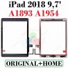iPad 2018 9.7  A1893 A1954 - PANTALLA TACTIL NEGRO ORIGINAL + HOME