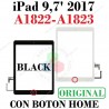 iPad 2017 A1822 - A1823 - PANTALLA TACTIL NEGRO ORIGINAL + HOME