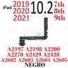 IPAD 7 IPAD 2019 10.2  / IPAD 8 IPAD 2020 10.2  / IPAD 9 IPAD 2021 10.2 - FLEX DE CARGA NEGRO