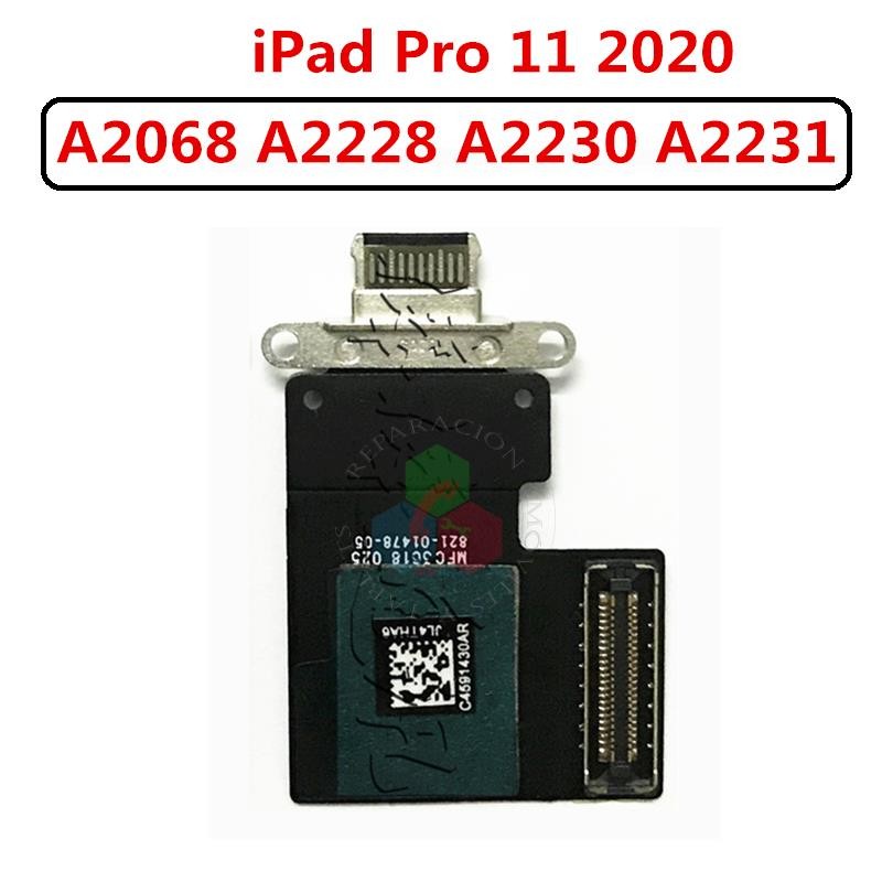 iPad Pro 11' / iPad Pro 12.9'  2018 / iPad Pro 11' 2020 / iPad Pro 12,9' 2020 - FLEX DE CARGA TIPO C