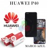 Huawei P40 (ANA-LNX9 / ANA-LX4)  - PANTALLA SERVICE PACK CON MARCO NEGRO