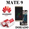 HUAWEI MATE 9-PANTALLA CON MARCO-DORADO-SERVICE PACK