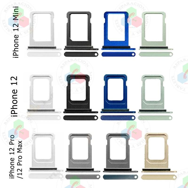 iPhone 12  -  BANDEJA SIM SINGLE