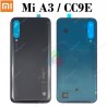XIAOMI Mi A3 / CC9E - TAPA TRASERA NEGRO