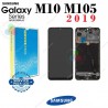 SAMSUNG M10 M105 M105F - PANTALLA SERVICE PACK CON MARCO