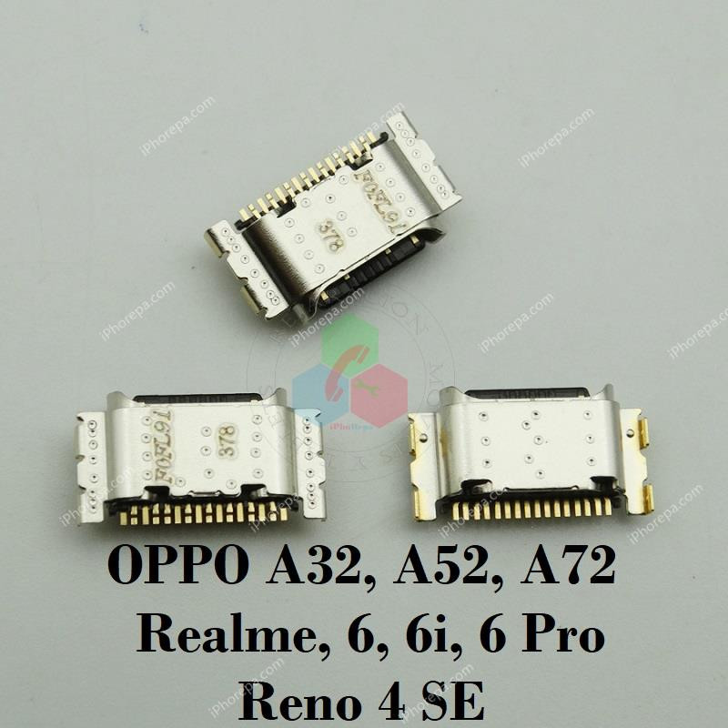 OPPO A32, A52, A72 / Realme, 6, 6i, 6 Pro / Reno 4 SE - PUERTO DE CARGA