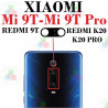 Xiaomi Mi 9T Pro / Mi 9T / K20 / K20 Pro / Redmi 9T - cristal LENTE de camara