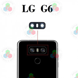LG G6 - cristal de cámara