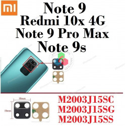 Xiaomi Redmi Note 9 / Note 9 Pro Max / Note 9s / REDMI 10x / POCO M2 PRO - cristal LENTE de cámara