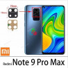 Xiaomi Redmi  Note 9 Pro Max / Note 9 4g / Note 9s / 10x / 4G - cristal lente de cámara