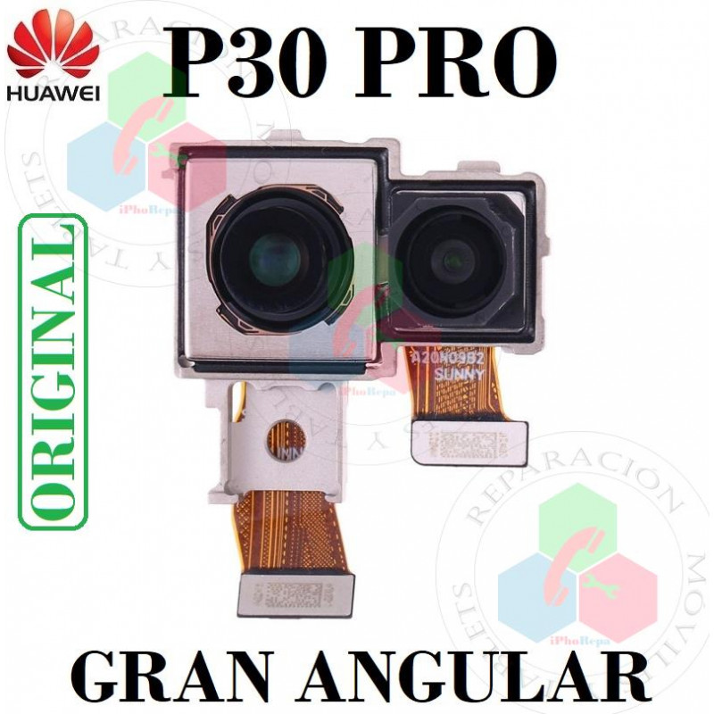 Huawei P30 Pro (VOG-L29, VOG-L09, VOG-L04) Camara trasera 40 Mpx + 20 Mpx - GRAN ANGULAR - original