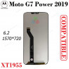 Motorola Moto G7 Power (XT1955) 2019 - PANTALLA SIN MARCO - COMPATIBLE