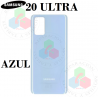 SAMSUNG S20 Ultra 4G / 5G G988B G888 - TAPA TRASERA - AZUL