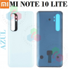 XIAOMI MI NOTE 10 LITE - TAPA TRASERA - AZUL