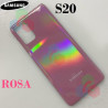 SAMSUNG S20 G980F / S20 5G G981B - TAPA TRASERA - ROSA
