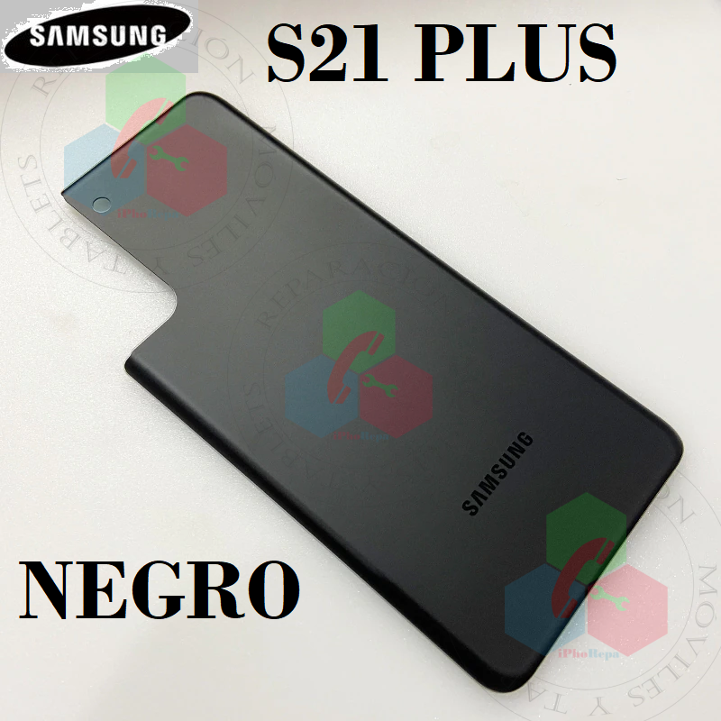 SAMSUNG S21 Plus S21+ 5G 2021 G996B - TAPA TRASERA - NEGRO