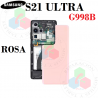 SAMSUNG S21 ULTRA / G998B - TAPA TRASERA - ROSA