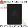 Huawei MediaPad T3 10 9.6 AGS-W09 / AGS-L09  2017 - PANTALLA COMPLETA - NEGRO