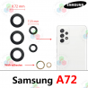 SAMSUNG A72 4G 2021 A725F / A72 5G A726B - CRISTAL LENTE DE CAMARA