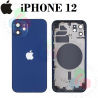 iPhone 12 - CARCASA CHASIS con logo - AZUL