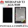 Huawei MediaPad T3 10 9.6 AGS-W09 / AGS-L09  2017 - PANTALLA COMPLETA - BLANCO