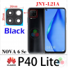 HUAWEI P40 LITE / NOVA 6 se / Nova 7i - CRISTAL LENTE DE CÁMARA - NEGRO