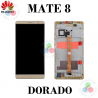HUAWEI MATE 8 - PANTALLA DORADO SIN MARCO