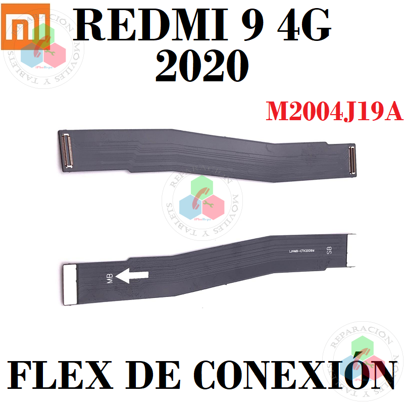 XIAOMI REDMI 9 2020 M2004J19AG / REDMI 9 PRIME - FLEX DE CONEXION A PLACA BASE