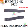 XIAOMI REDMI 9 2020 M2004J19AG / REDMI 9 PRIME - FLEX DE CONEXION A PLACA BASE