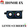 huawei Honor 8X (JSN-L21D,JSN-L21C) - CRISTAL lente de CÁMARA + embellecedor