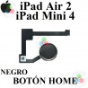IPAD AIR 2 / IPAD MINI 4 - boton home / inicio - NEGRO