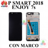 HUAWEI P SMART 2018 / ENJOY 7s - PANTALLA CON MARCO - NEGRO
